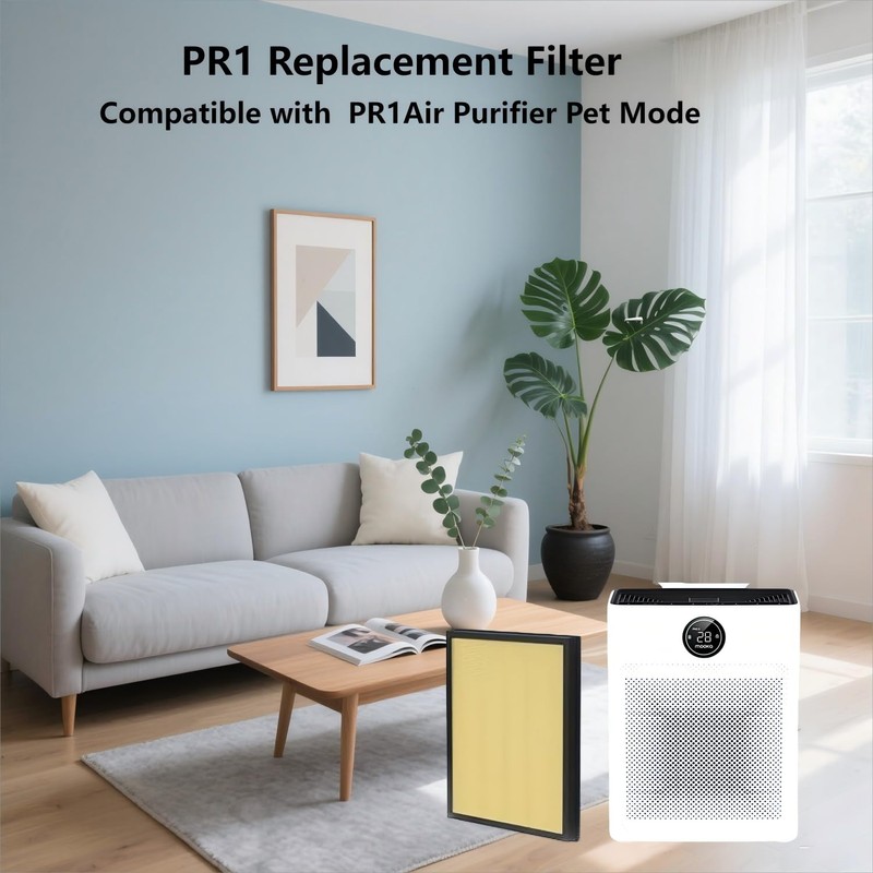 2+4 Pack PR1 Pet Care Replacement Filter Compatible with Mooka