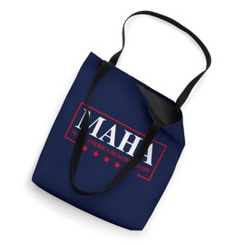 Make America Healthy Again MAHA Fun Election USA 2024 Design Tote Bag
