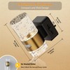 JandCase Motion Sensor Night Light, Night Lights Plug into Wall,3000K