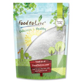 Mediterranean Sea Salt, 1 Pound – Coarse Grain, Pure Crystals, No Additives, No Preservatives, Vegan, Kosher, Bulk. Rich in Minerals. Great for Cooking, Baking, Pickling. Perfect for Salt Grinders.