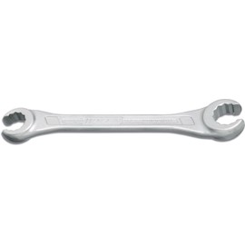 HAZET Double Ended Flare Nut Wrench 0.5 x 0.5 inches (12 x 14 mm) 61212X14