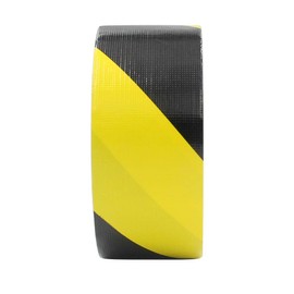 SLanguage Hazard Safety Warning Stripe Tape, 2 Inch X 30 Yards High Visibility Barricade Adhesive Tape for Floor, Walls, Pipes and Equipment Marking Black on Yellow