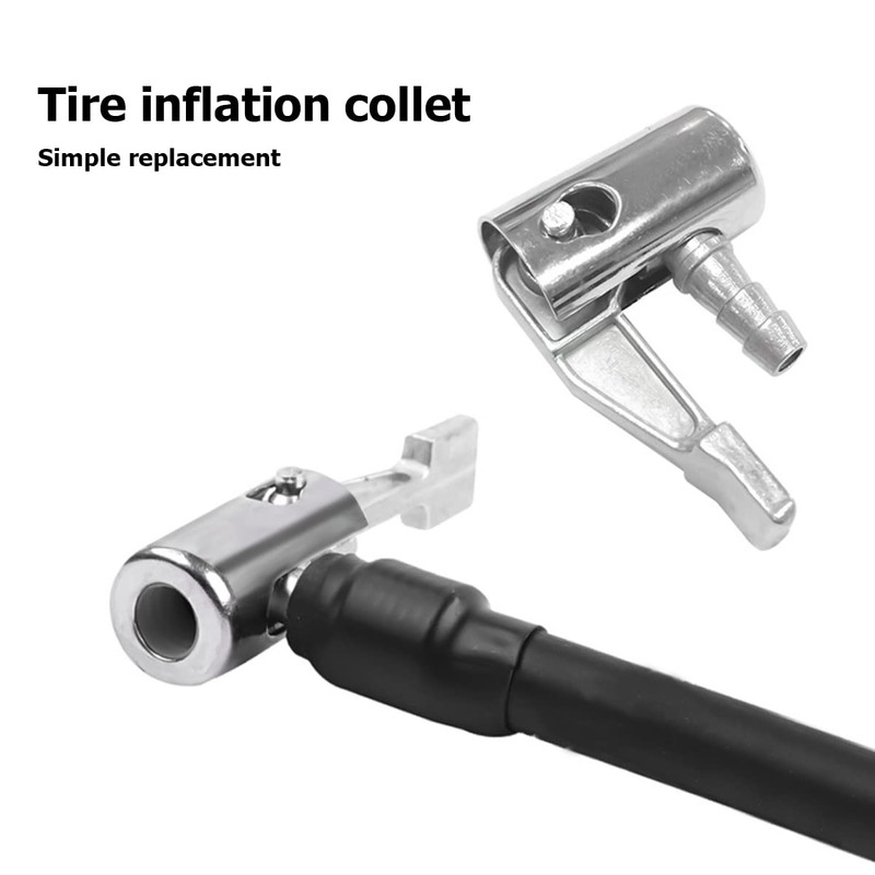 AUCELI 2PCS 1/4 inch Lock on All Metal Air Chuck,