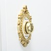 Wall Object Bell Champagne Gold Resin Height 23 cm