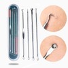 4-Piece Sebum and Blackhead Extractor Set Case Included 5ea