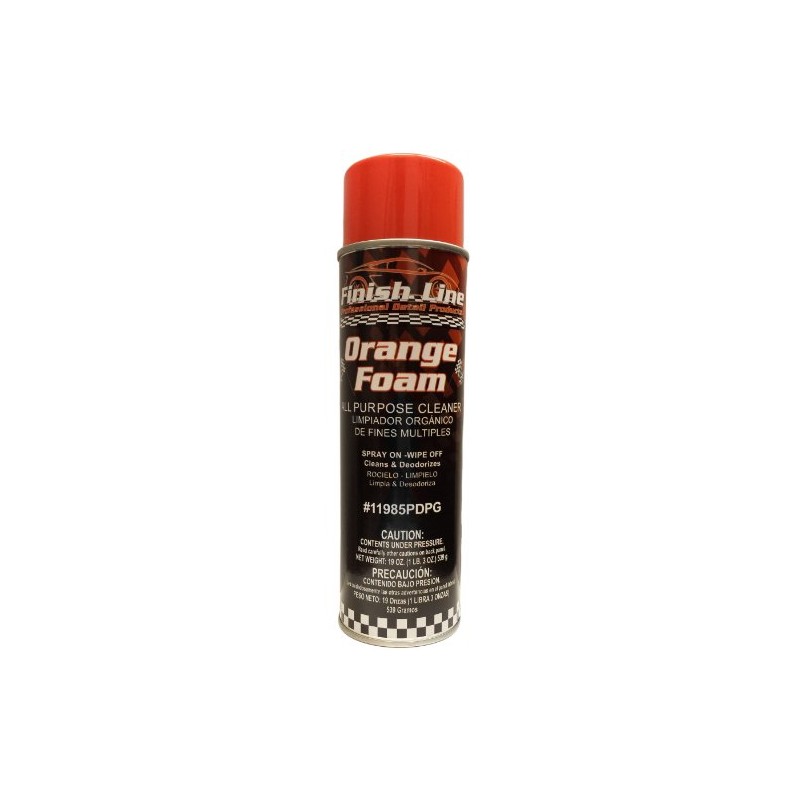 Finish Line Orange Foam All Purpose Cleaner - for Cars