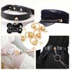 12 Pcs D Ring Stud Rivets with D Rings -
