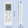 YBOF Remote Control Compatible with Gree Air Conditioning Controller YB1FA