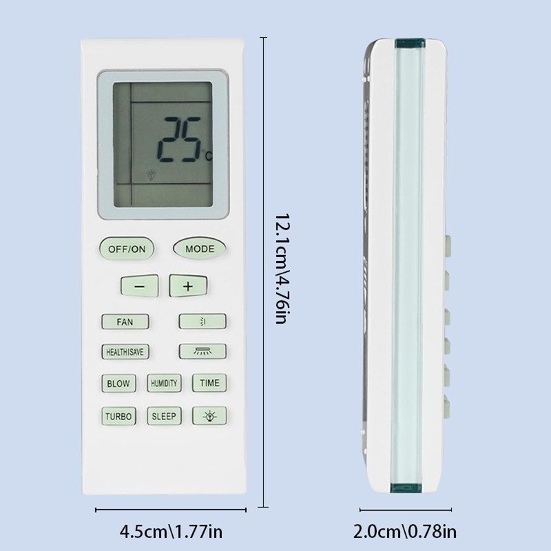YBOF Remote Control Compatible with Gree Air Conditioning Controller YB1FA