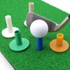 LOVMEAD Golf Tees Rubber Short Long Golf Tees Driving Range