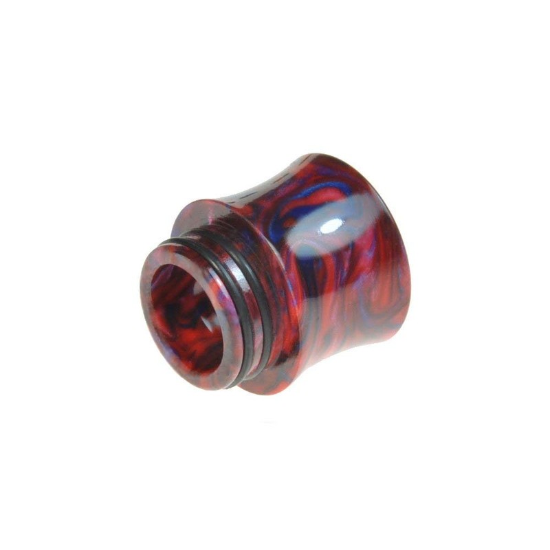 Armerah Marbled Curve 810 Drip Tip eCig Mouthpiece Short/Extra-Wide Epoxy