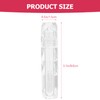 Ipetboom Clear Container 12 Pcs Transparent Lip Gloss Tube Vial