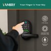 Smart Door Handle Lock with Keypad: Yamiry Fingerprint Smart Knob