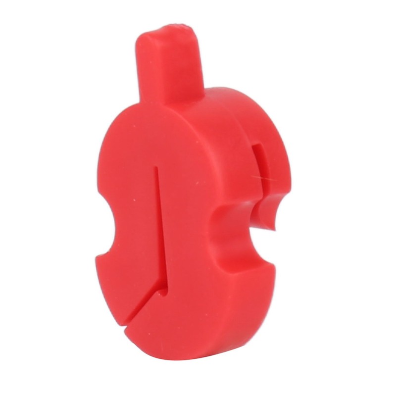 8Pcs Violin Mute Adjustable Rubber Silencer Single Hole Practice Parts