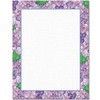 Purple Hydrangeas Letterhead Laser & Inkjet Printer Paper (25 Pack)