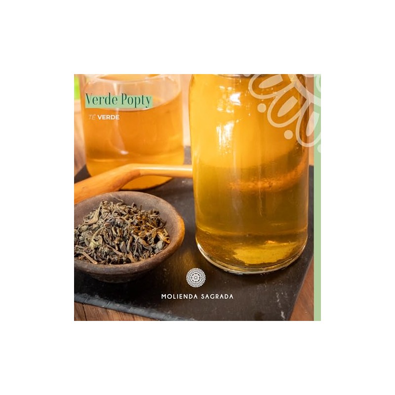 Molienda Sagrada Molienda Sagrada, Té verde Popty, Té Verde Premium