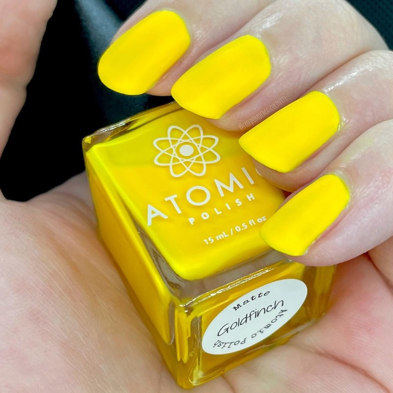 Goldfinch - Atomic Polish - Matte Nail Polish