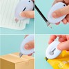 Plastic Envelope Opener, 4 PCS Letter Openers, Secure and Efficient,