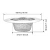 sourcing map 2 Pcs Kitchen Sink Garbage Strainer 2"(55mm) Stainless