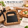 Flexible Dough Scraper for Baking – Plastic Pizza Dough Cutter