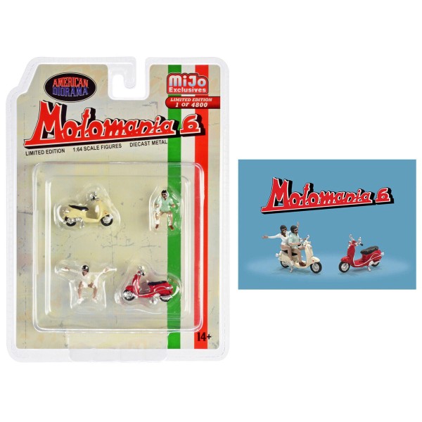 AMERICAN DIORAMA MIJO EXCLUSIVE MOTOMANIA 6 LIMITED EDITION 1 OF