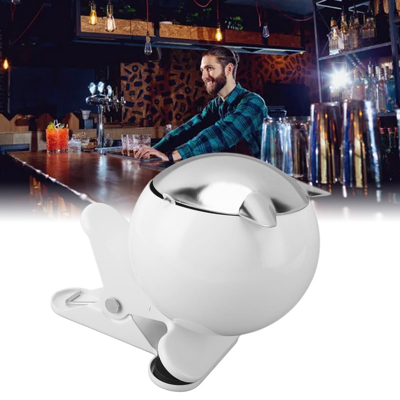 Windproof Clip Ash Tray Innovative Stylish Polished Decorative Cigar Ashtray