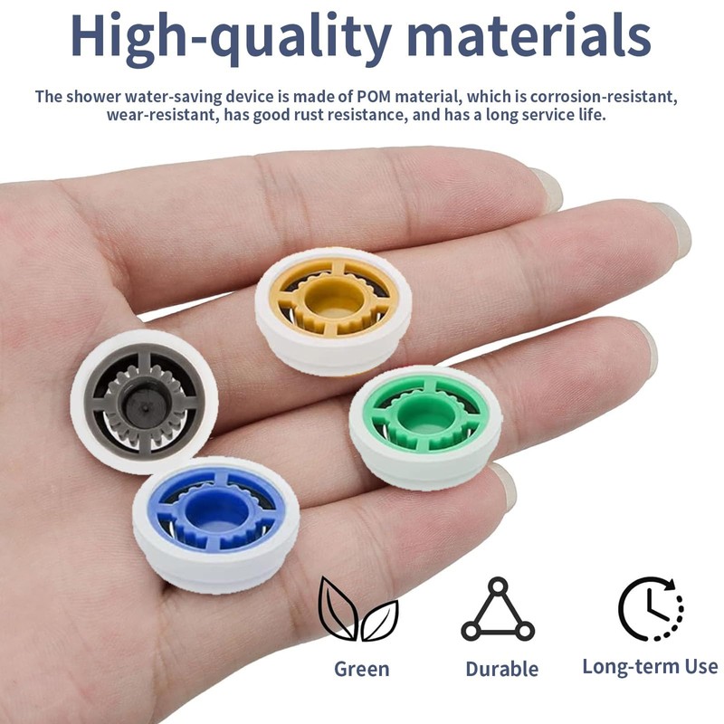 Bamyli 8 Piece Flow Restrictor Water Saver Flow Regulator Kit