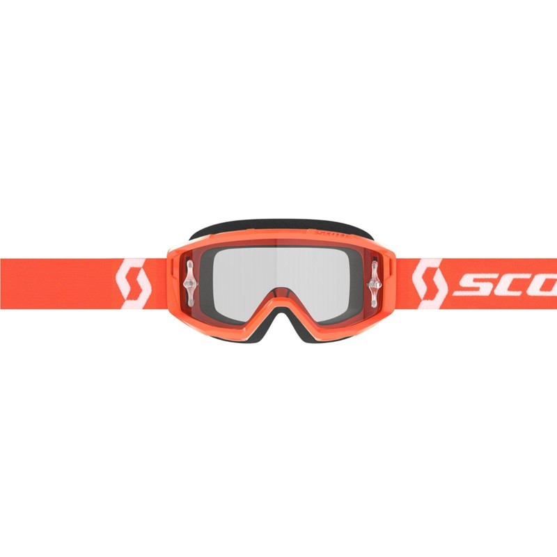 Scott Primal Clear MX Goggle Cross/MTB Glasses Orange/Clear Works