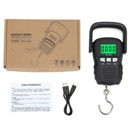 Electric Portable Hand Scale USB Charging Electronic Handheld Hanging Hook Scale for Factory Laboratories
