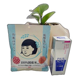 Pack Mascarilla Nadeshiko + Jabon Cremoso Pair Acne