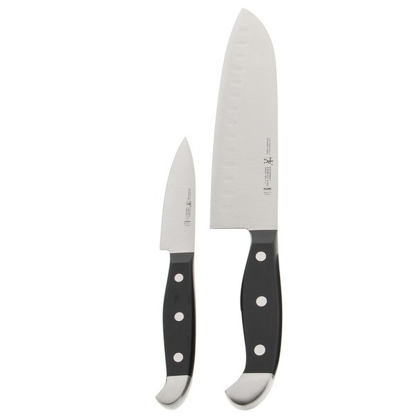 HENCKELS Statement Asian Knife Set, 2-piece, Black/Stainless Steel