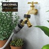 Brandson - Brass water distributor - 2-way distributor for simultaneous