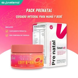 Lovy Care Dúo Prenatal Suplemento Alimenticio Gel Corporal