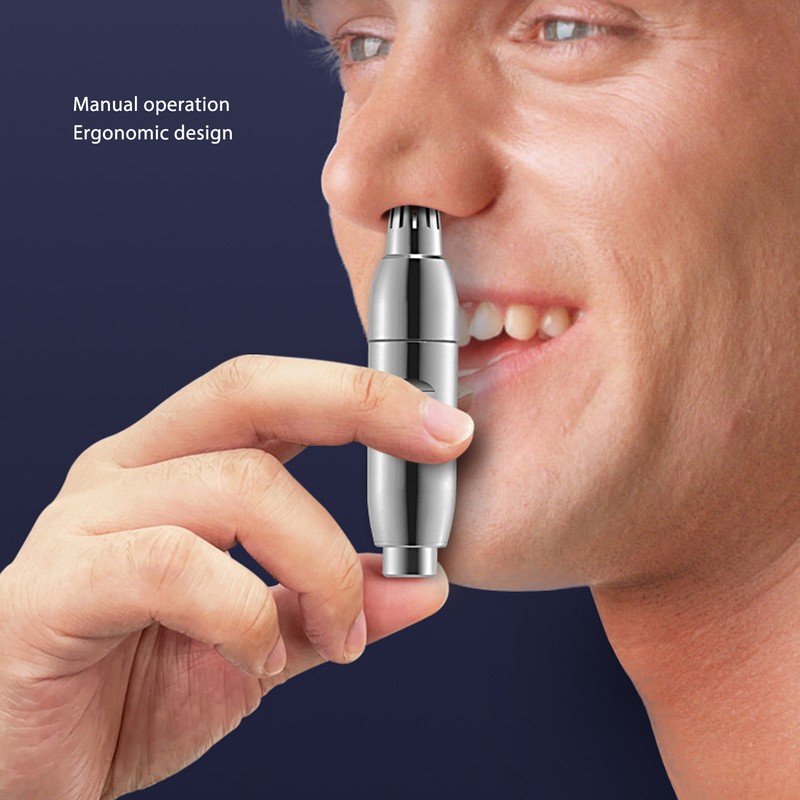 Nose Hair Trimmer Rounded Corner Blade 304 Stainless Steel Mechanical