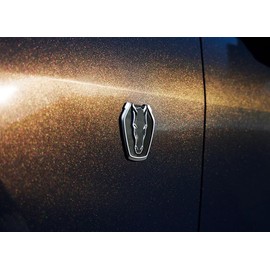 OEM PR3Z-16228-B Black Fender Emblem Made for 2024 Ford Mustang GT Dark Horse