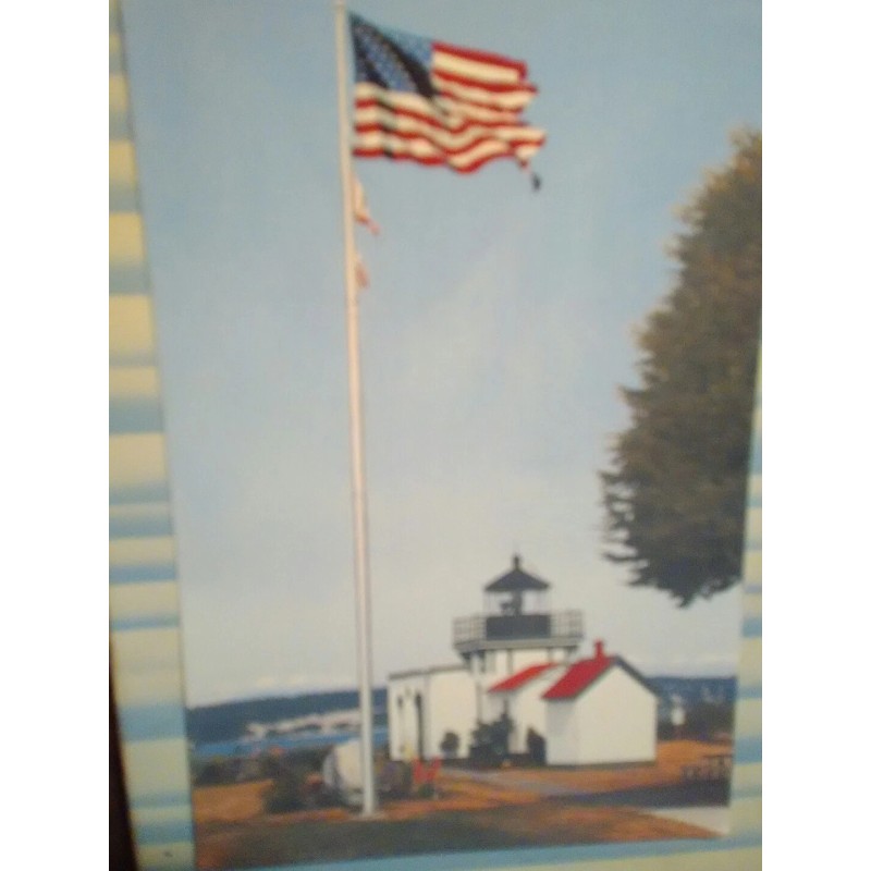 the pacific northwest BEAUTIFUL PHOTO POST CARD POINT NO POINT