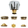 Deva MCK001 Universal Tap Conversion Kit, Chrome/Brass