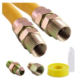 Eastman 65531 EASTMAN 1/2" OD GAS DRYER CONNECTOR KIT 60,500 BTUs