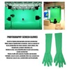 Chromakey Gloves, 2Pcs Universal Chromakey Green Screen Gloves Photography Chromakey