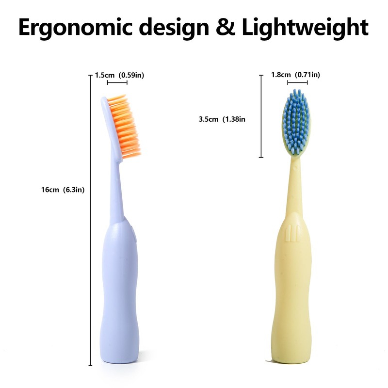 LCKAE 5-Piece Toothbrush Set – Original Big Brush | Efficient