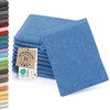 Zollner Set of 10 Flannels, Cotton, 16 x 21 cm,