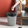 Yuright 5 L Small Bin Liners Bags, Black Trash Bag,