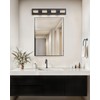 VONLUCE Bathroom Vanity Light Fixture, 4-Light Modern LED Vanity Light,