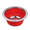 Küchenprofi Innova 2505101422 Collapsible Colander 22 cm Red