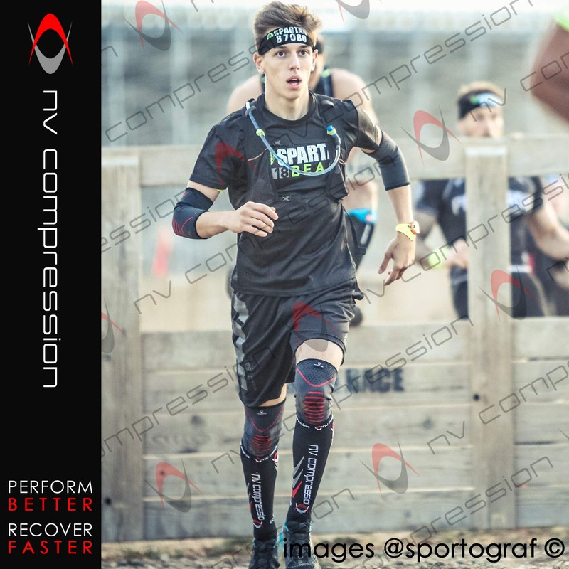 NV Compression Knee Sleeve/Support (Single or Pair) Essential Race &