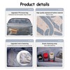 BOYATU Travel Makeup Bag for Women: Large Capacity 3-Piece Cosmetic