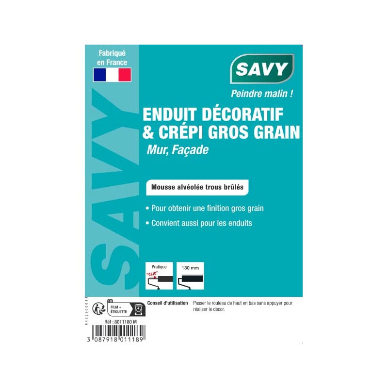 Savy 8011180 Foam Sleeve Dotted Large 180 mm Professional