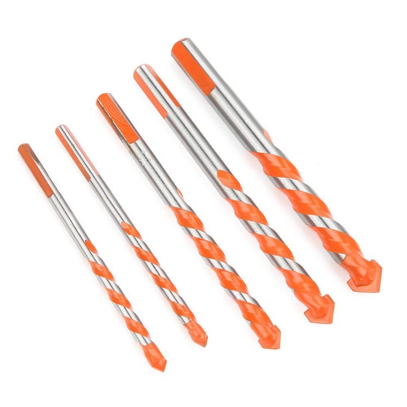 Broca Triangular de 5 Piezas Brocas Multifuncionales para Azulejos Brocas