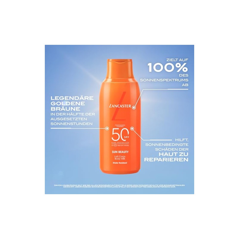 LANCASTER Sun Beauty SPF50 Sun Lotion 175 ml