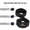 VERSAL Weight Lifting Straps Figure 8 Lifting Straps Neoprene Padded